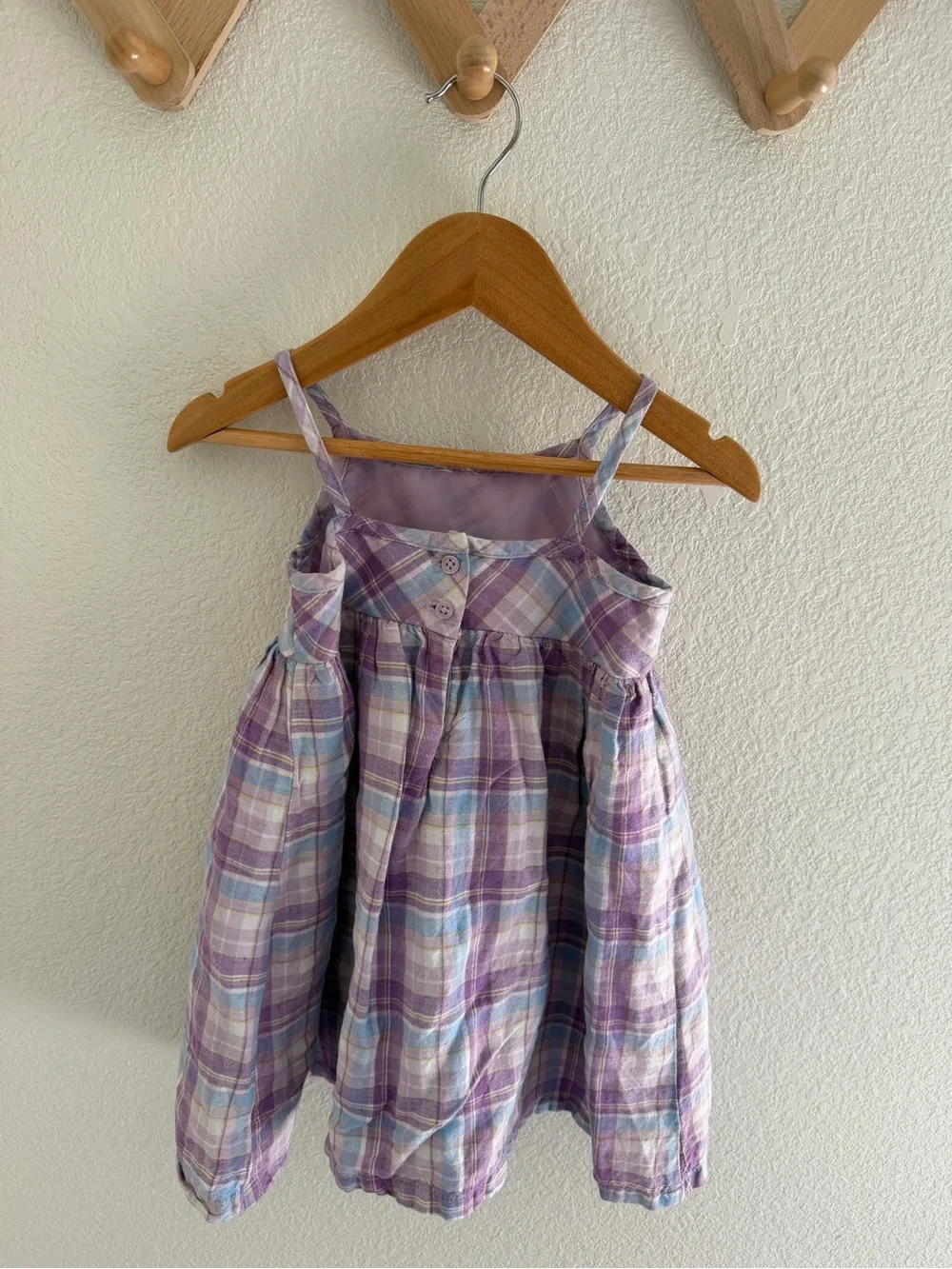 Cute Purple Toddler Dress